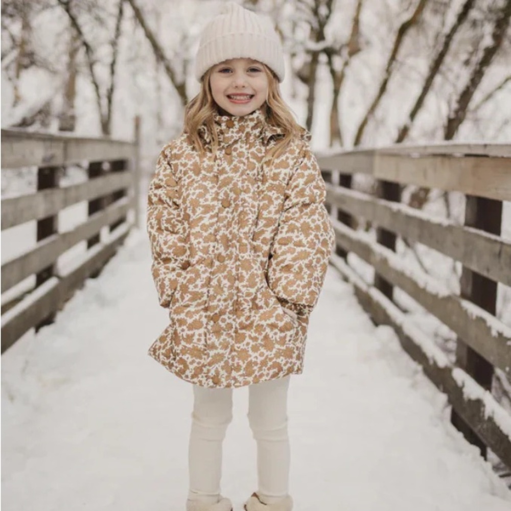 Pre-Owned Rylee + Cru Puffer Jacket Golden Gardens